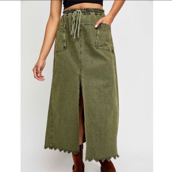 Free People Dresses & Skirts - Free People Woke Up Like This Maxi Skirt Size Small NWT